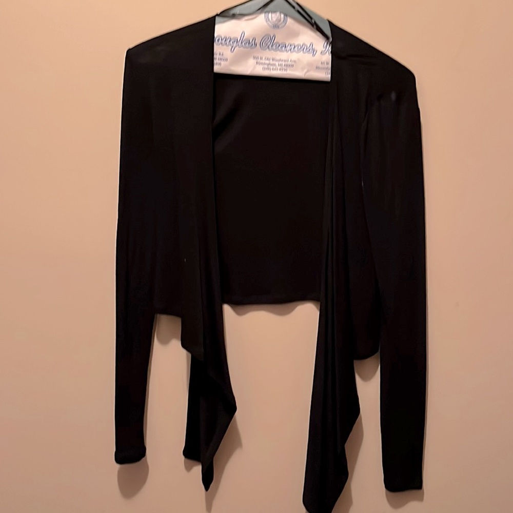 Yoga workout wrap sweater
